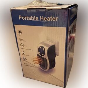 3 for $30 BNIB never used portable 500 watt programmable plug in wall heaters